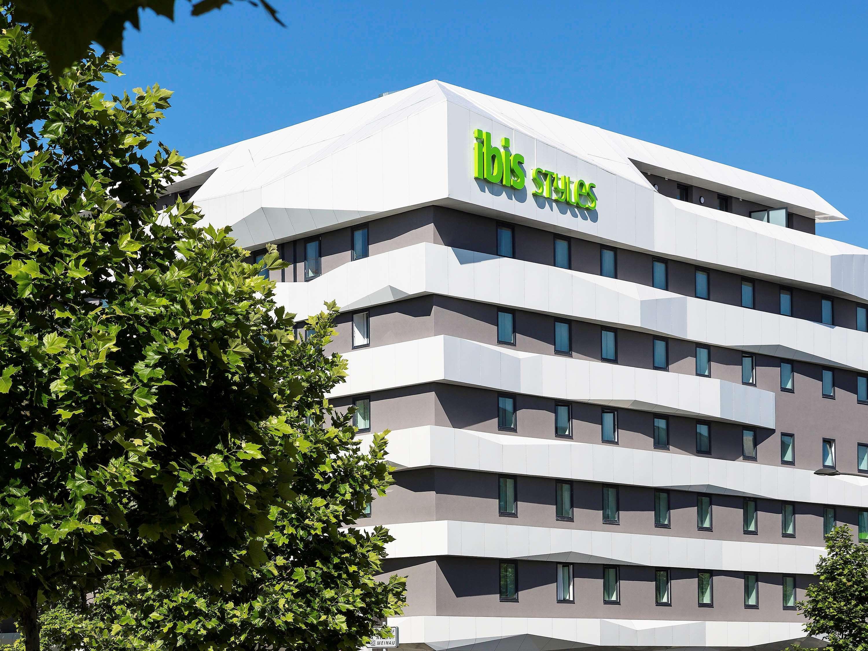 Hotel ibis Styles Strasbourg Avenue du Rhin Exterior foto