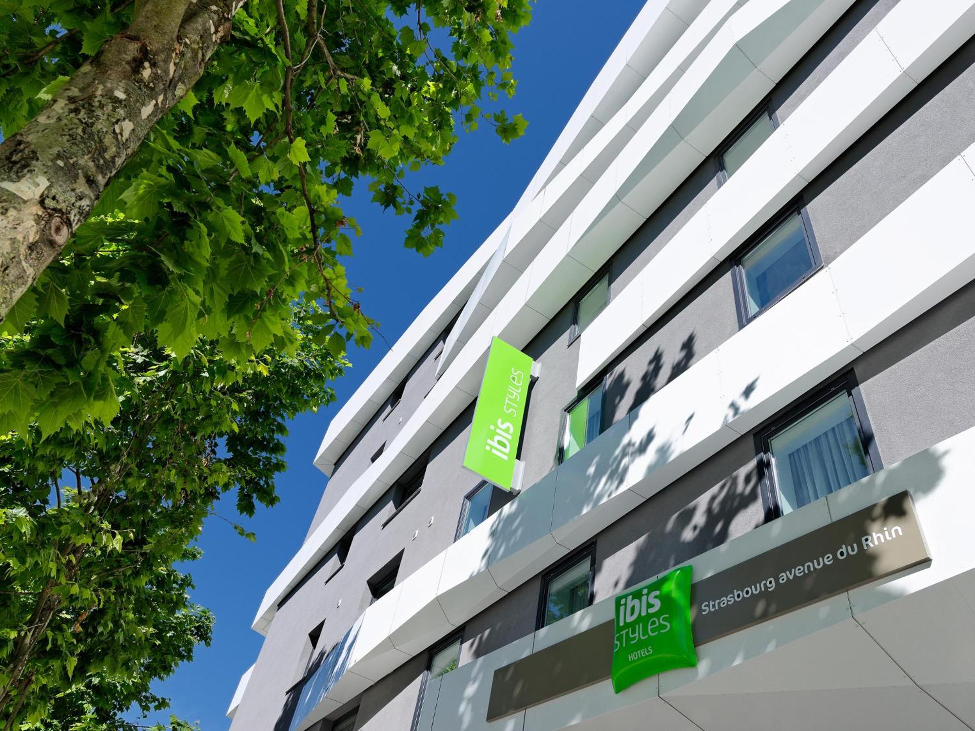 Hotel ibis Styles Strasbourg Avenue du Rhin Exterior foto